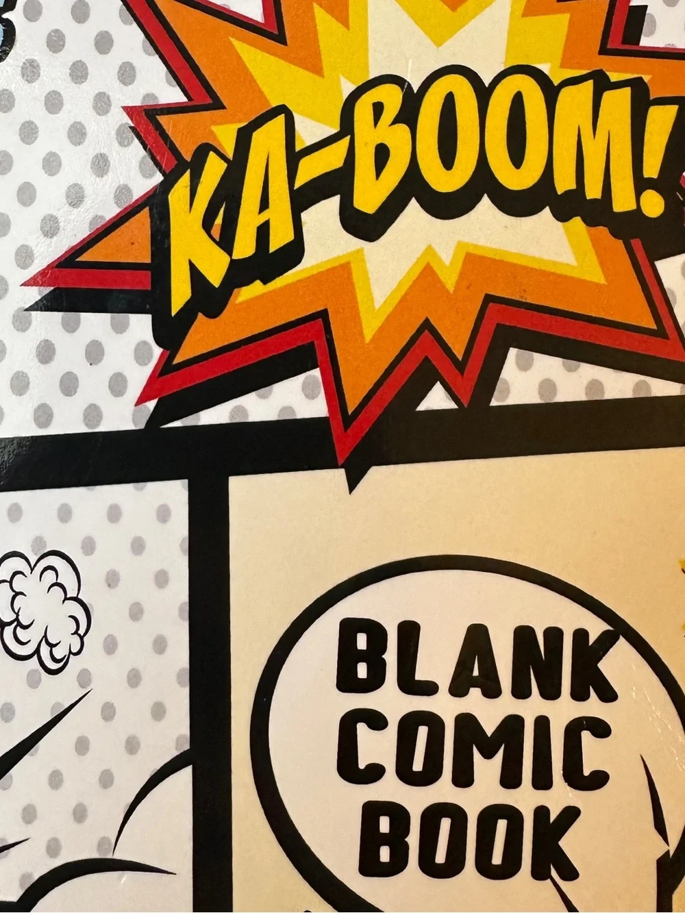 Blank Comic Book - Kids - Colorful Pop Art Creative Writing Homeschool READ DESC